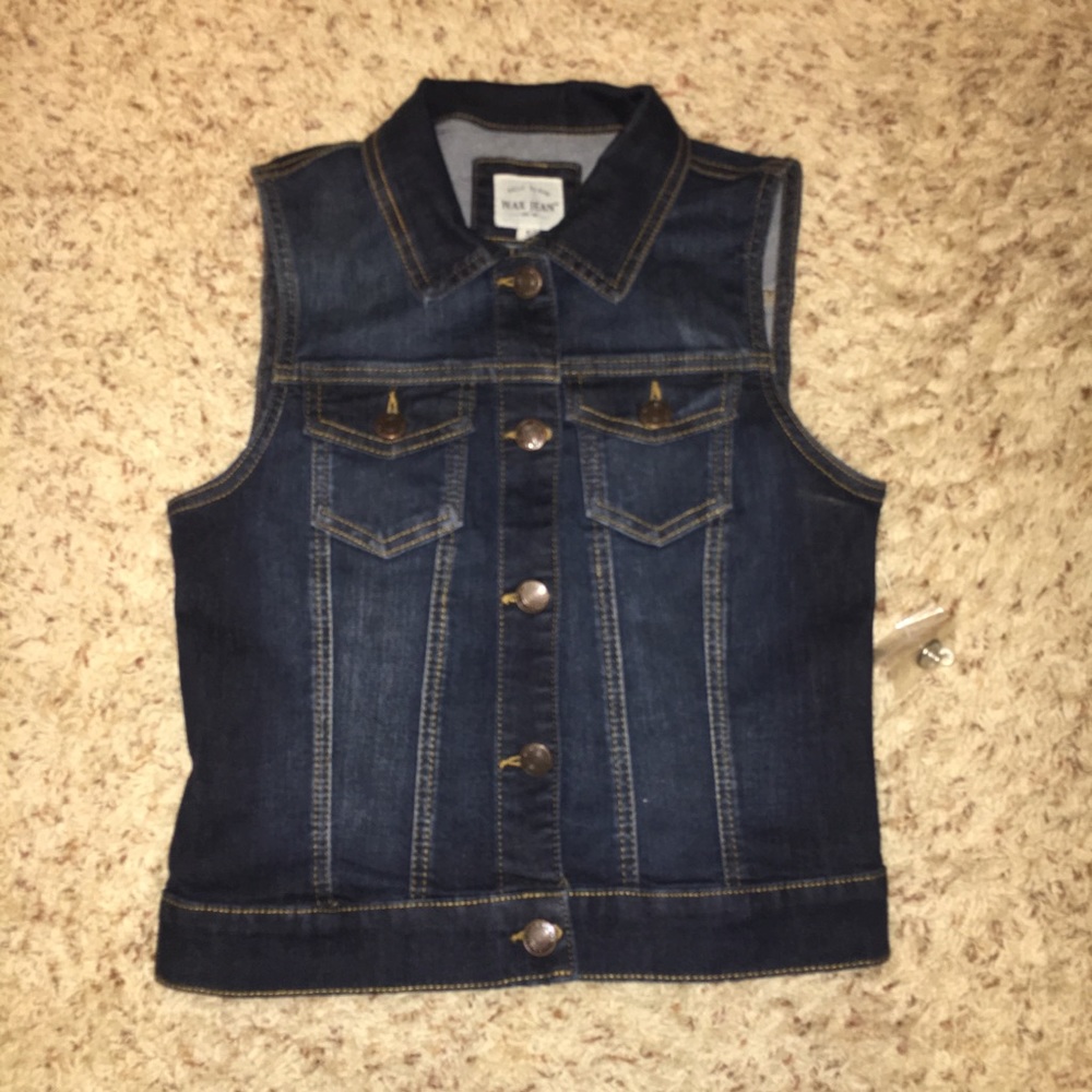 Denim vest
